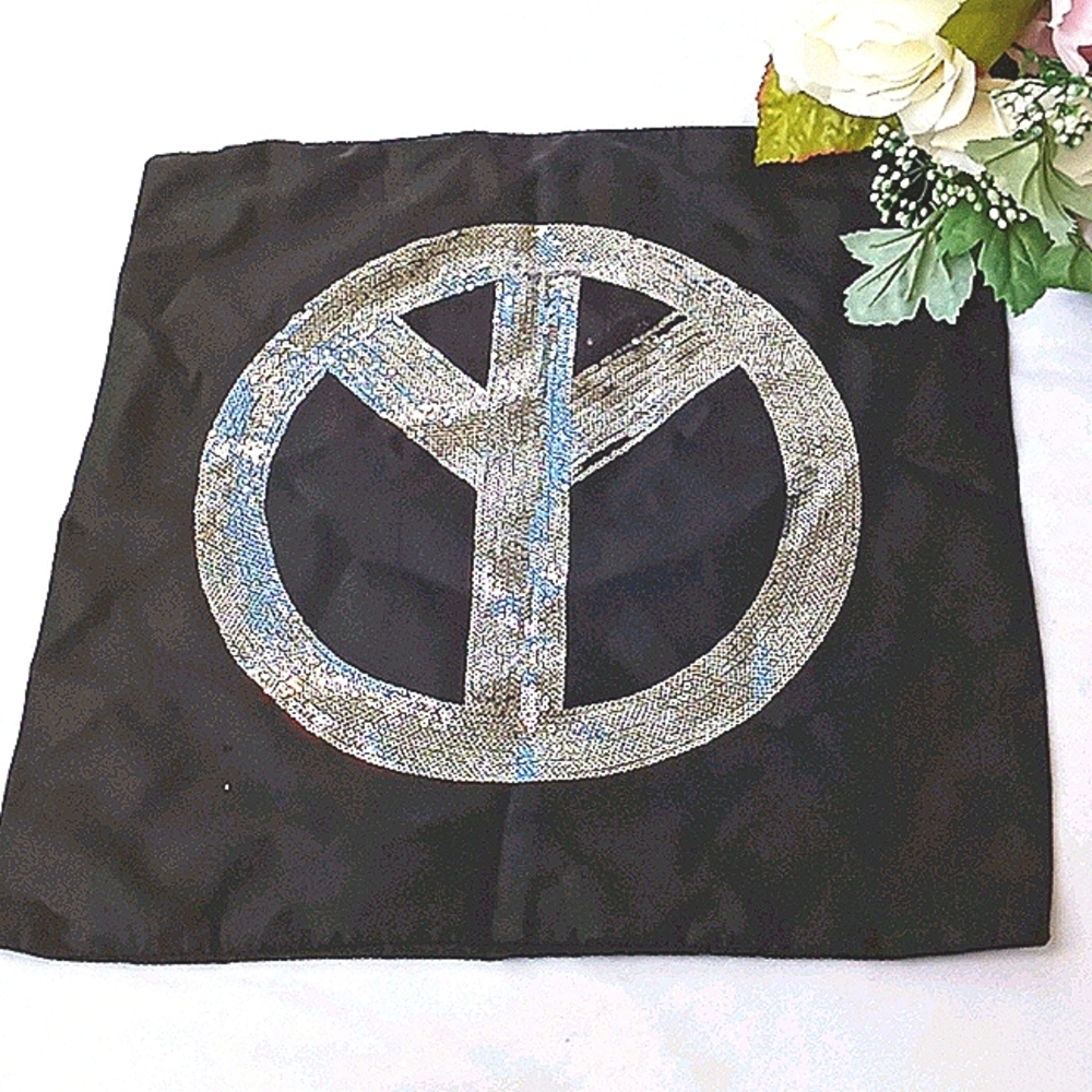 Sequin Throw Pillow Cover